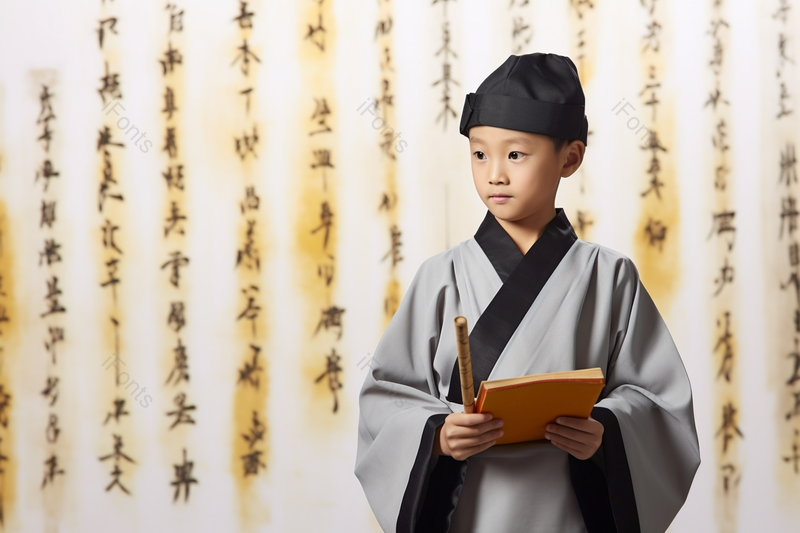 国风古风儿童小孩读书郎形象,高清,摄影图,摄影图片,图片大全,摄影图免费下载